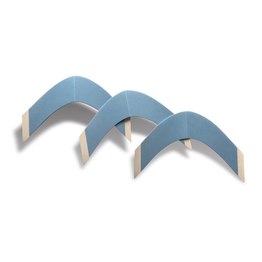 [910838] Blue Liner Contour Strips